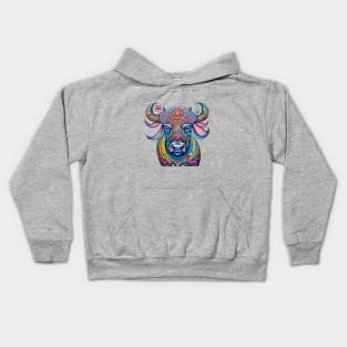 Buffalo in the Chinese horoscope Kids Hoodie